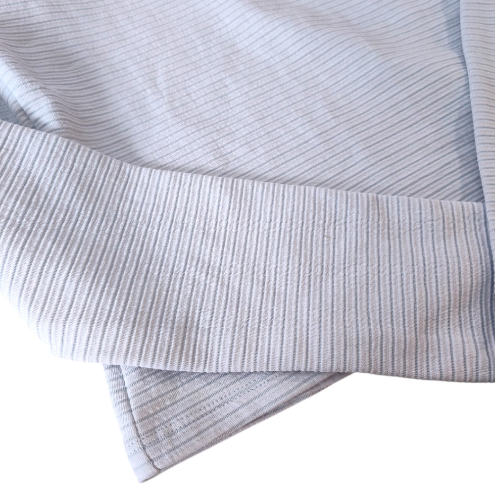 Hollister Ribbed Crew V-neck Top Womens XS - Picture 5 of 9